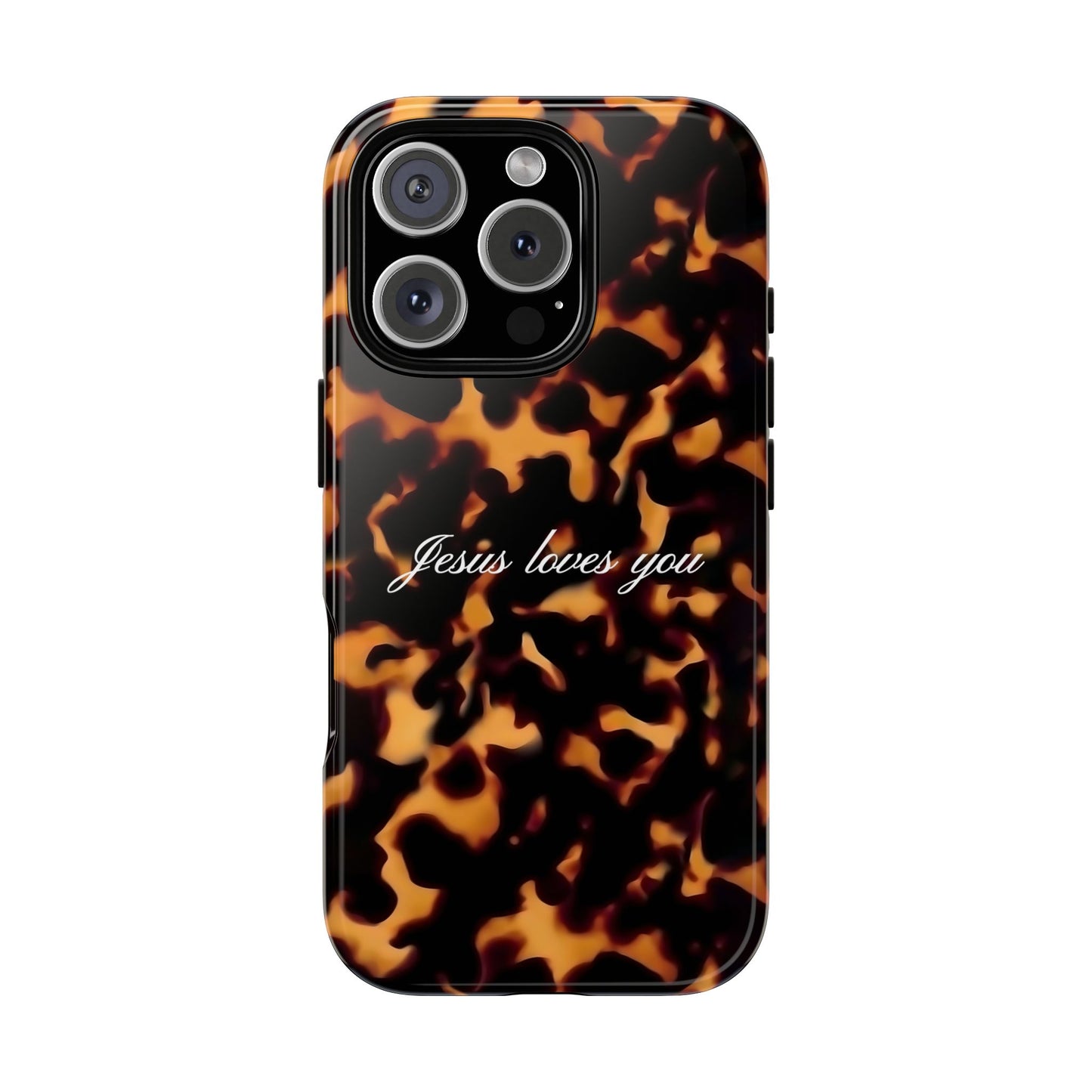 Jesus loves you Tortoise Phone Case