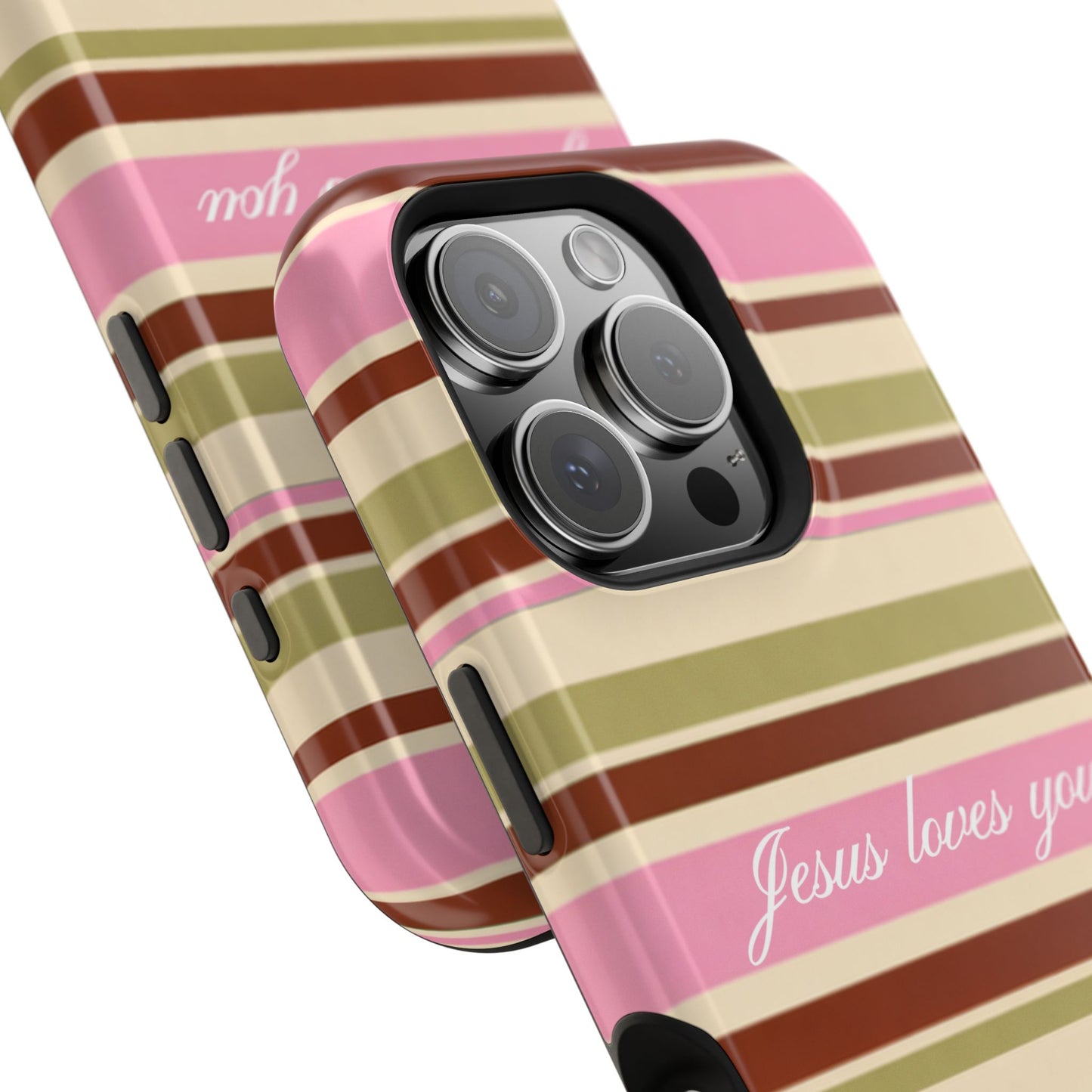 Jesus Loves You Neapolitan MagSafe Phone Case