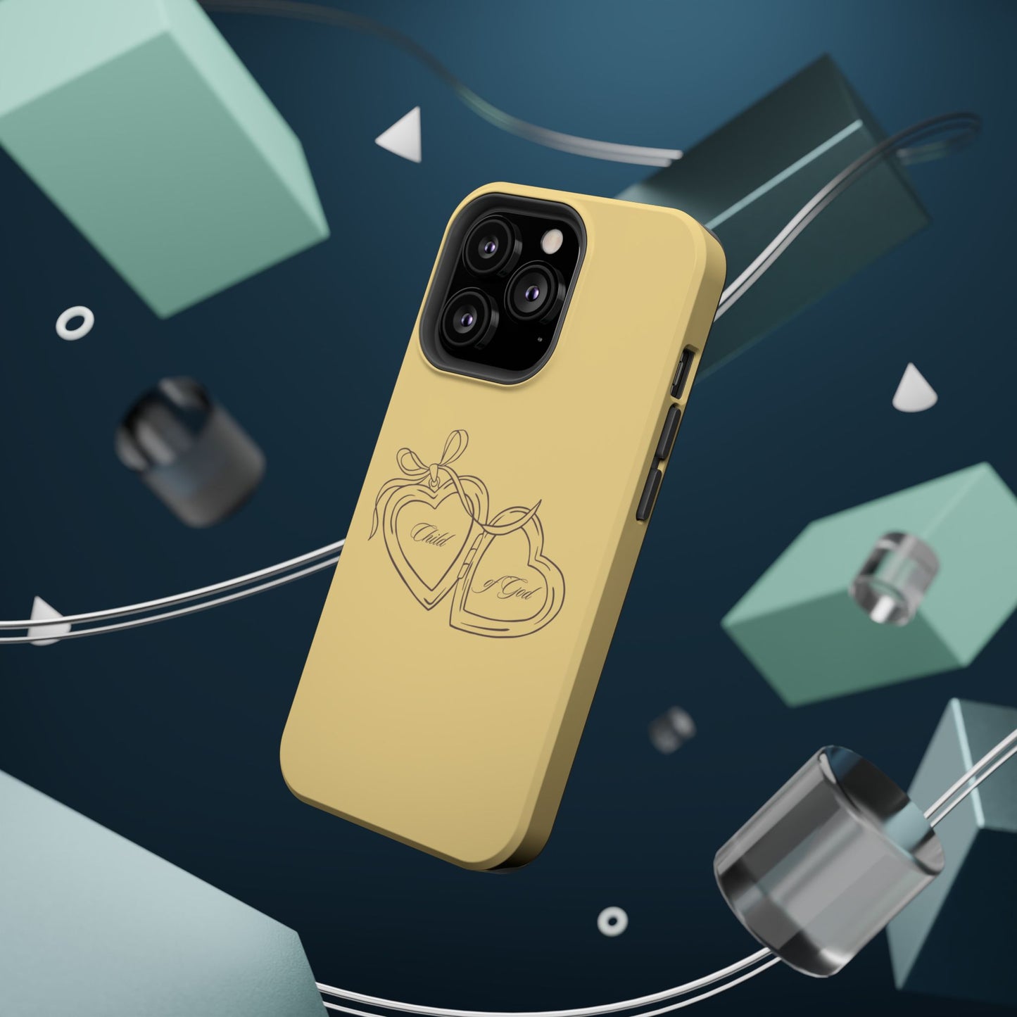 Child of God Butter Yellow Locket Phone Case MagSafe