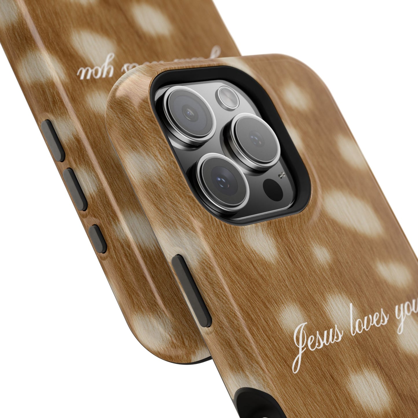Jesus loves you Fawn MagSafe Phone Case