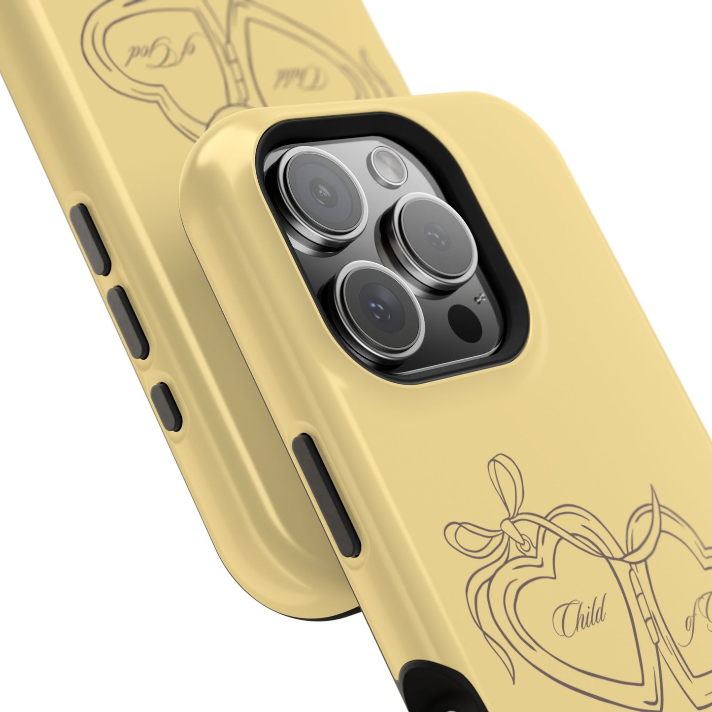 Child of God Butter Yellow Locket Phone Case MagSafe