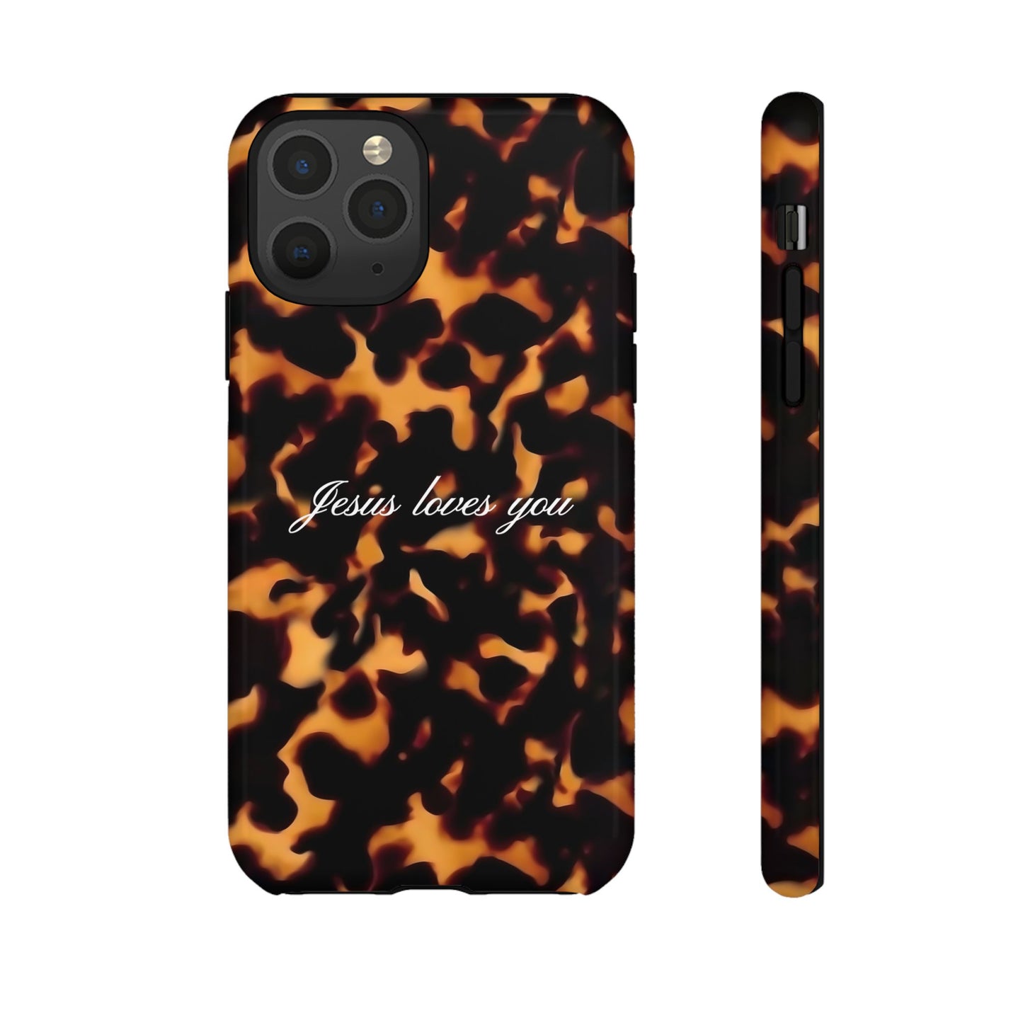 Jesus loves you Tortoise Phone Case