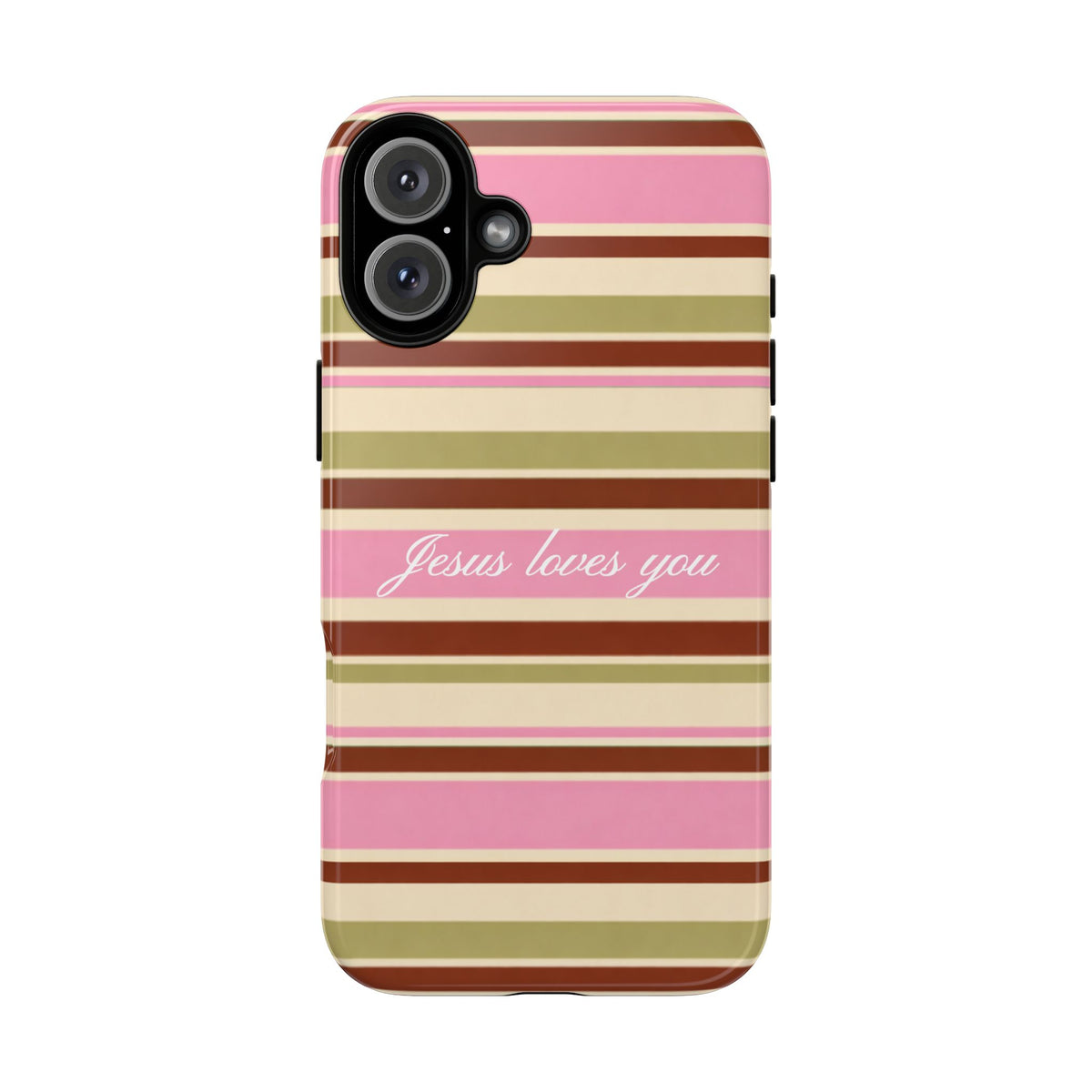 Jesus Loves You Neapolitan Phone Case