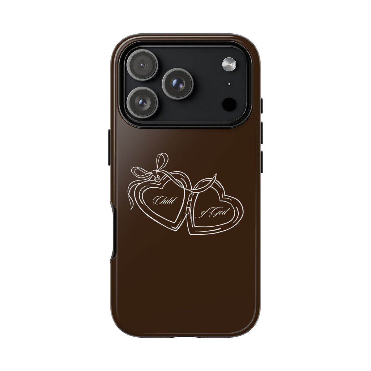 Child of God Espresso Locket Phone Case