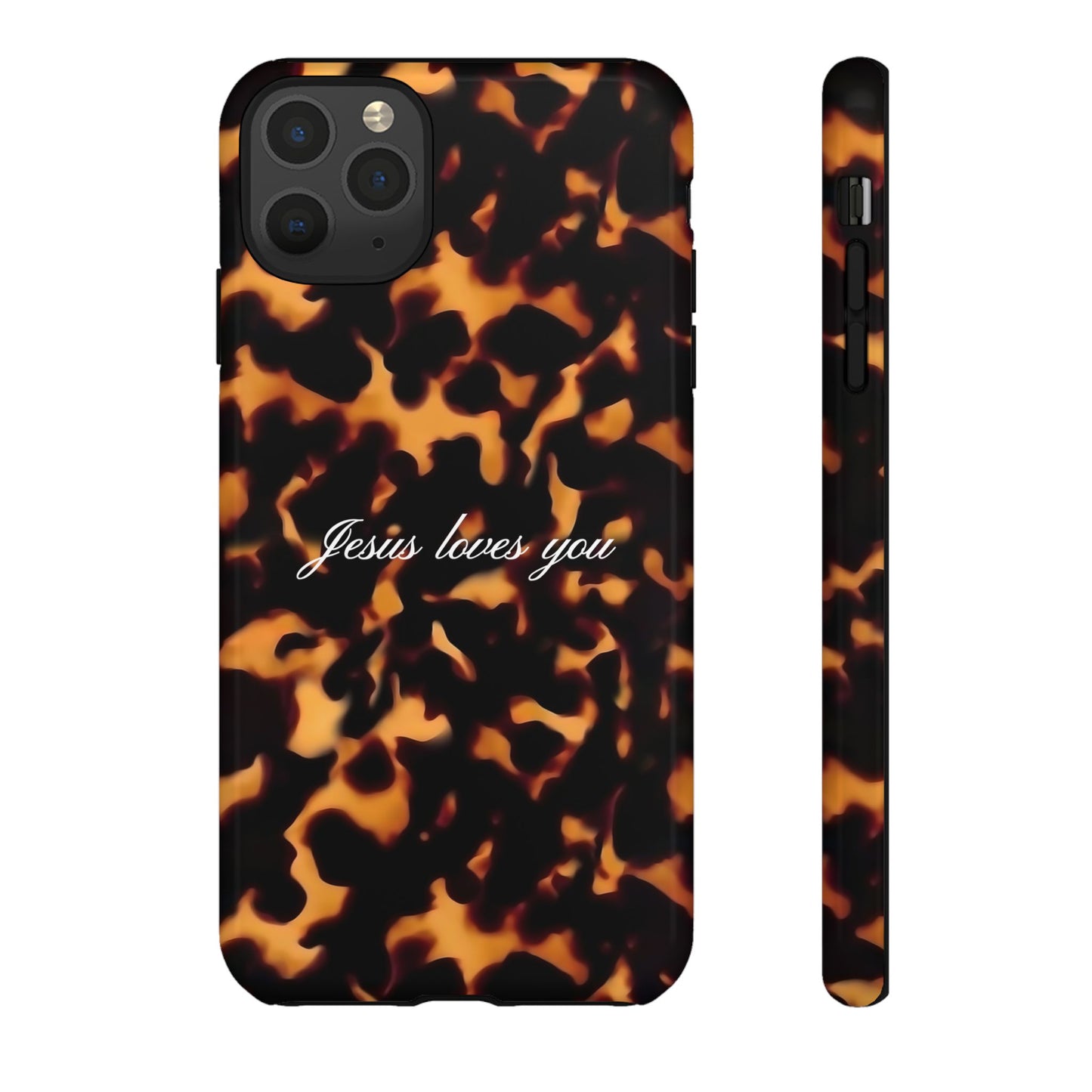Jesus loves you Tortoise Phone Case