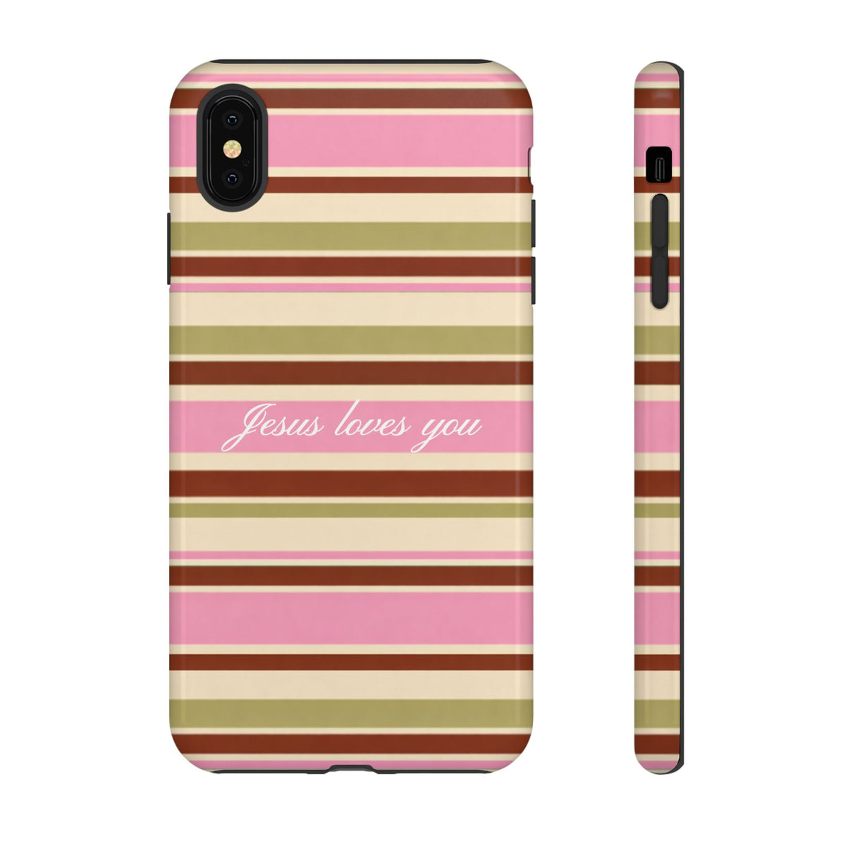 Jesus Loves You Neapolitan Phone Case