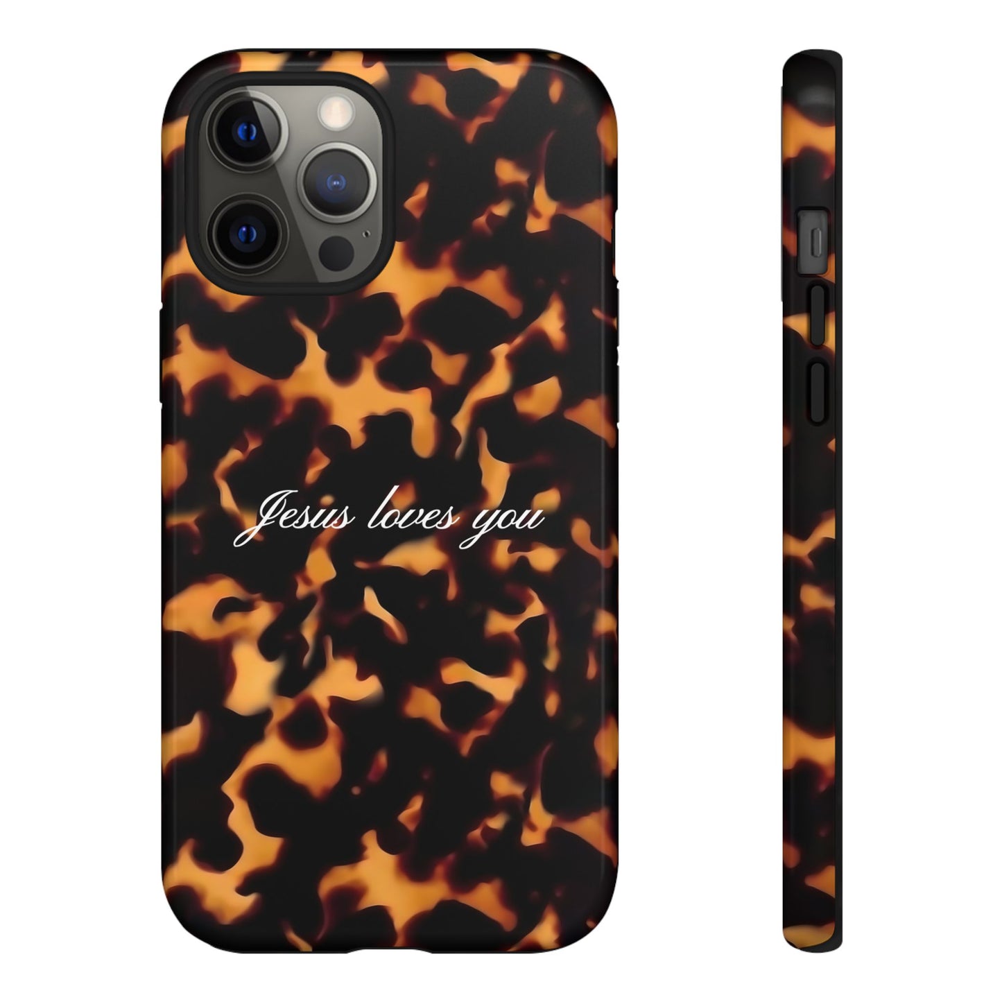 Jesus loves you Tortoise Phone Case