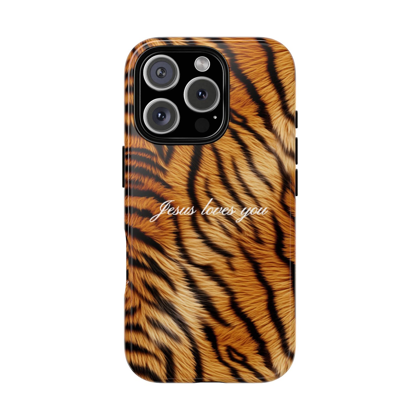 Jesus Loves You Tiger Phone Case