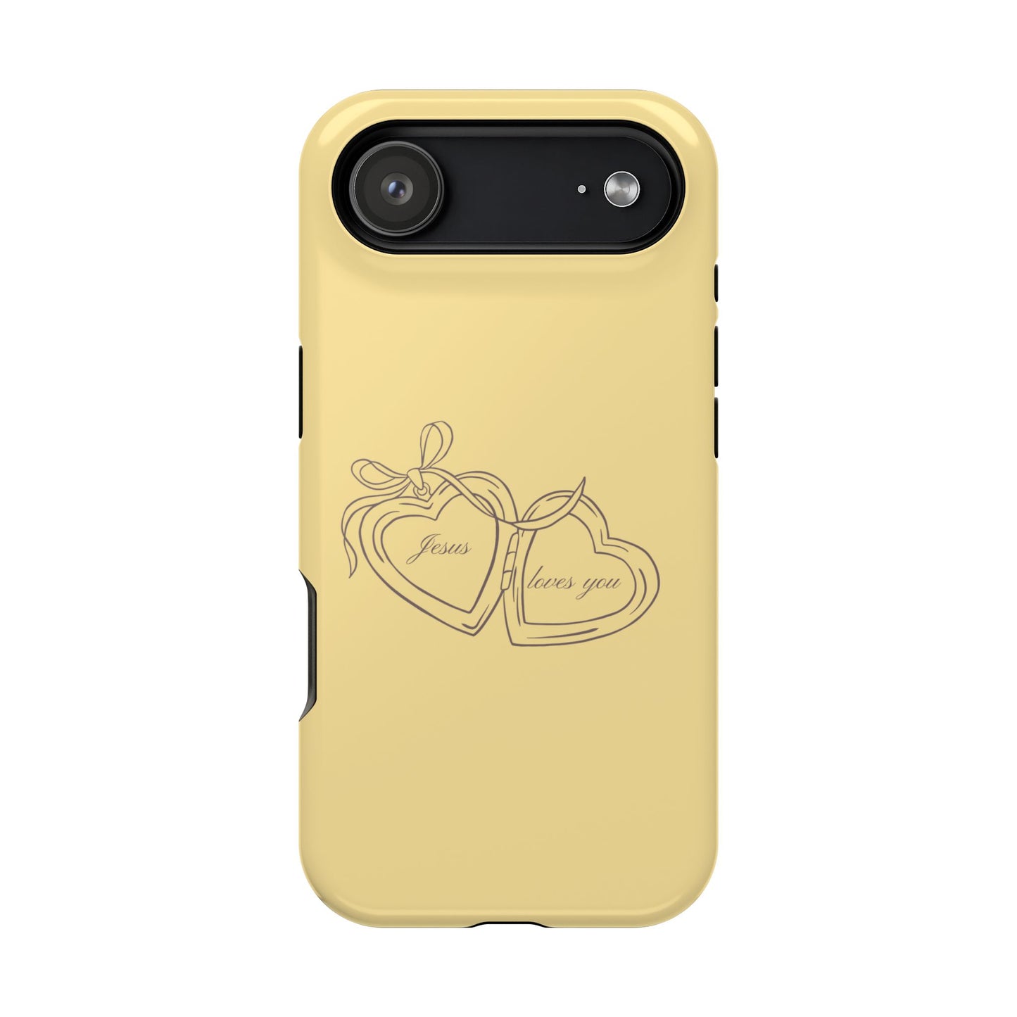 Jesus loves you Butter Locket MagSafe Phone Case