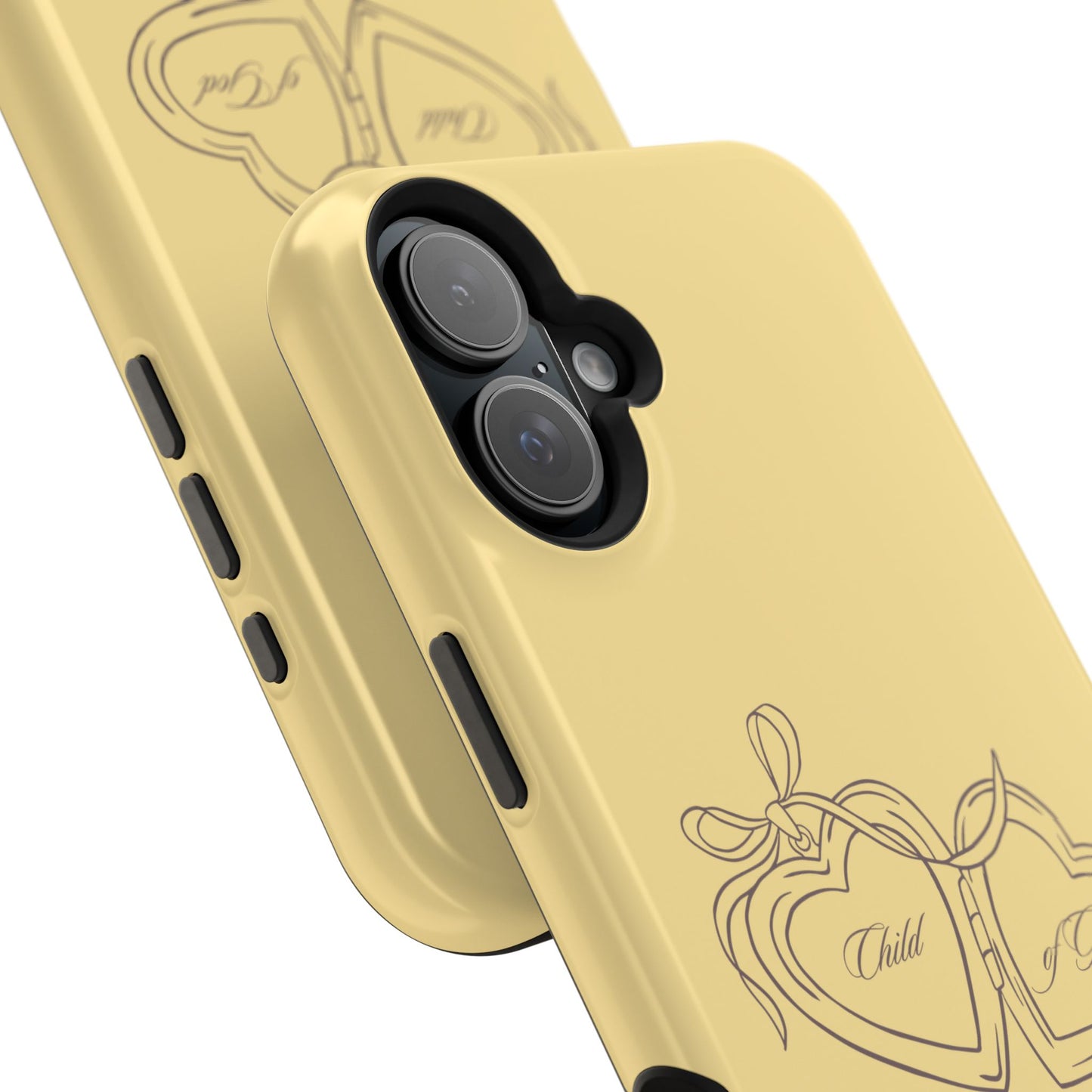 Child of God Butter Yellow Locket Phone Case MagSafe