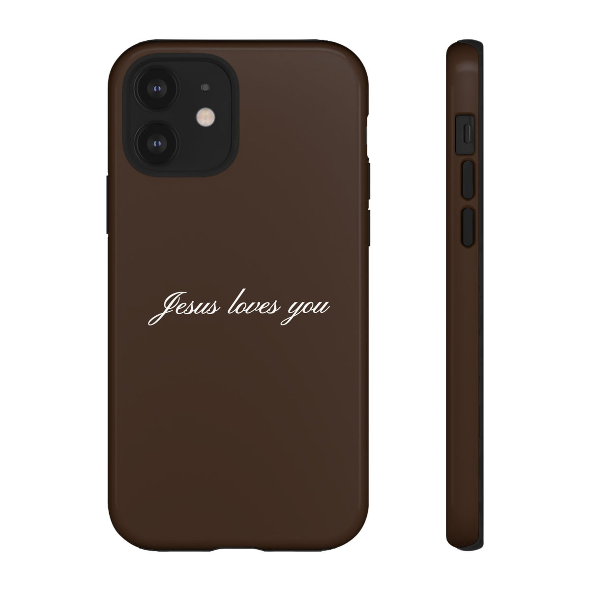 Jesus loves you Espresso Phone Case