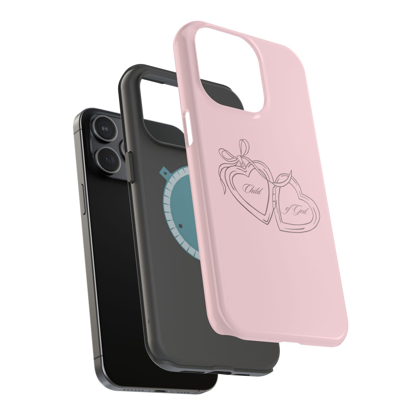 Child of God Pink Locket MagSafe Phone Case