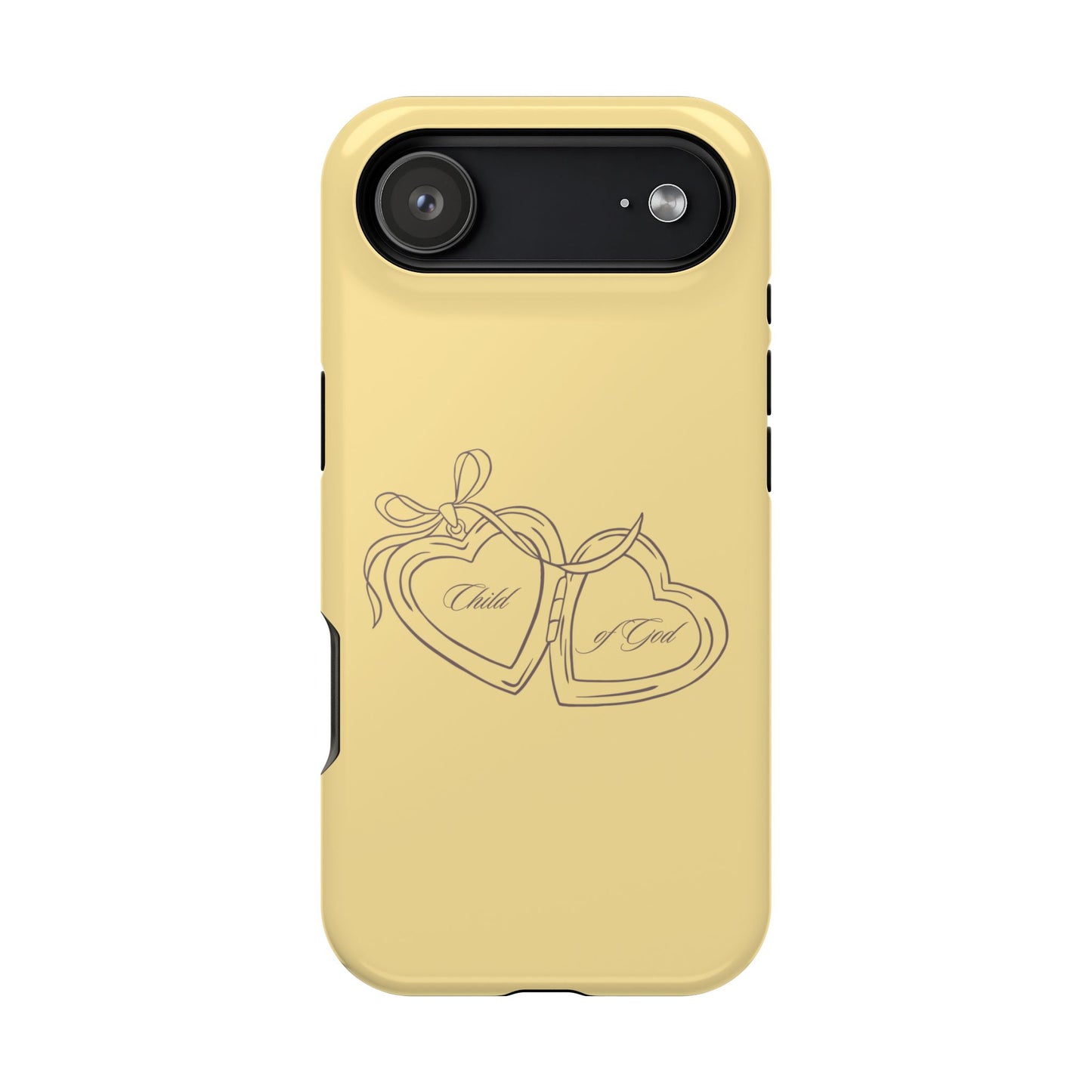 Child of God Butter Yellow Locket Phone Case MagSafe
