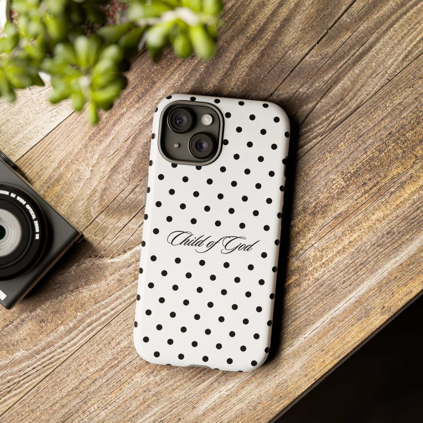 Child of God Polka Dot Phone Case