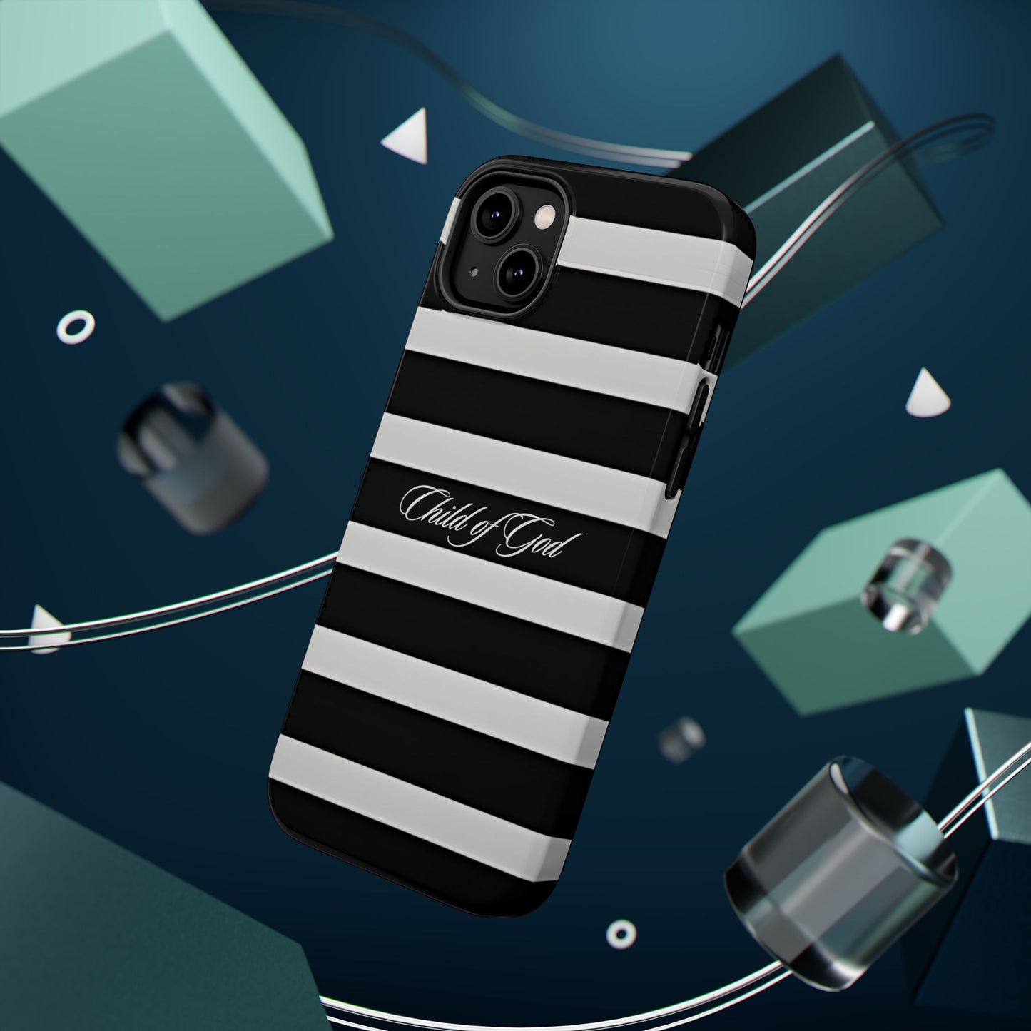 Phone Case - Child of God Striped MagSafe Phone Case