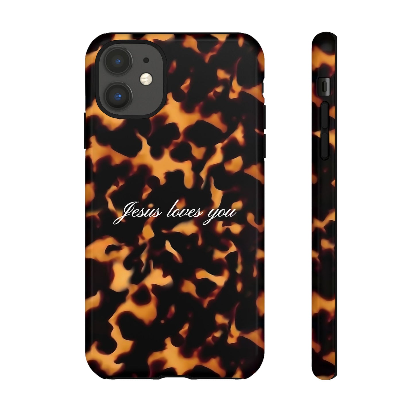 Jesus loves you Tortoise Phone Case