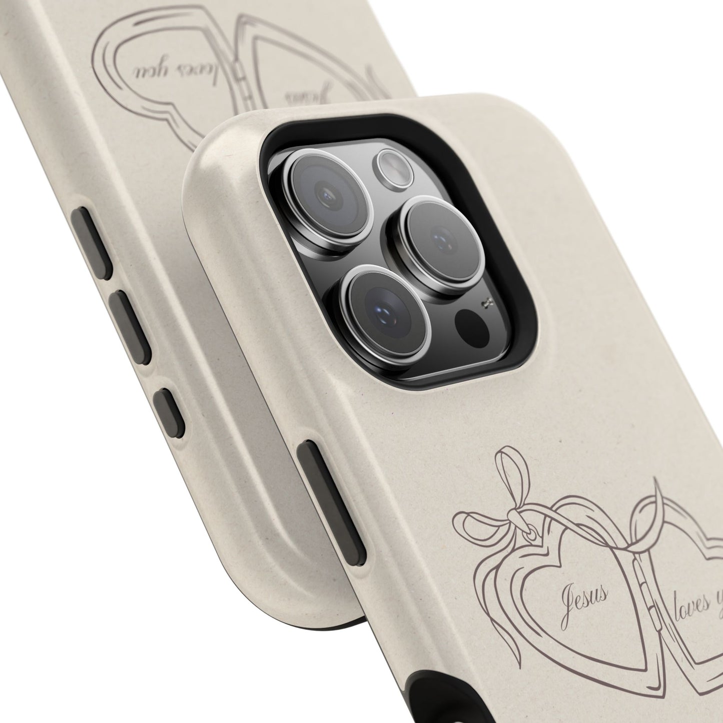 Jesus loves you Locket MagSafe Phone Case