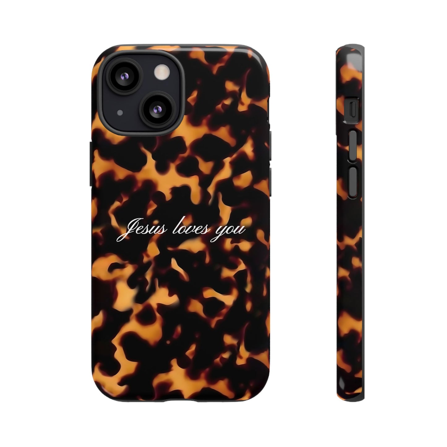 Jesus loves you Tortoise Phone Case