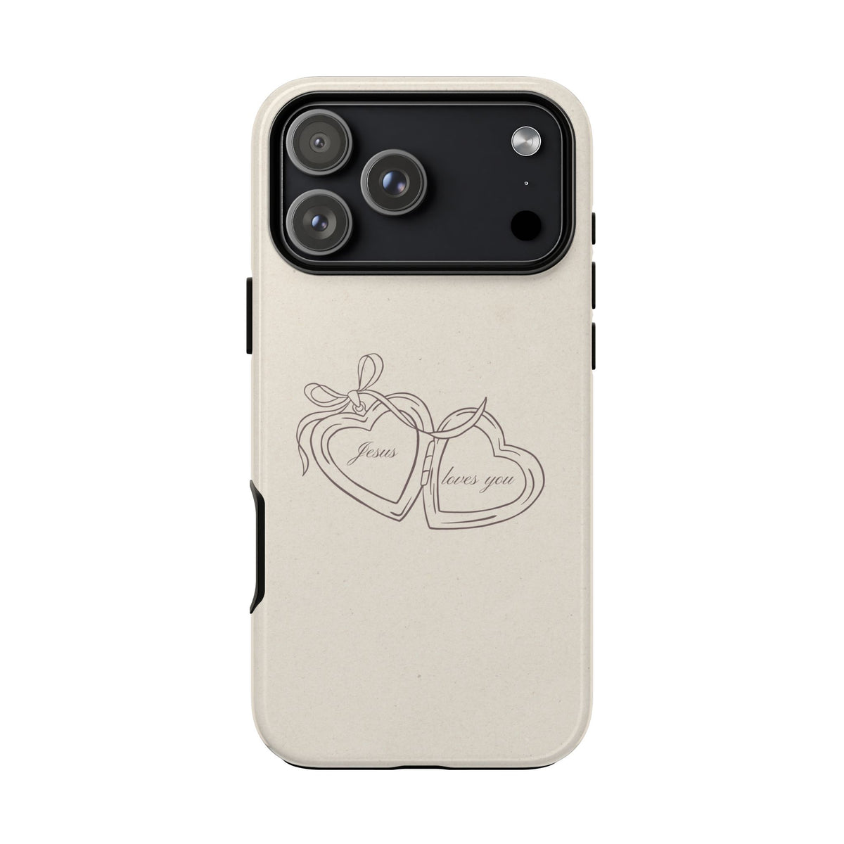 Jesus loves you Locket Phone Case