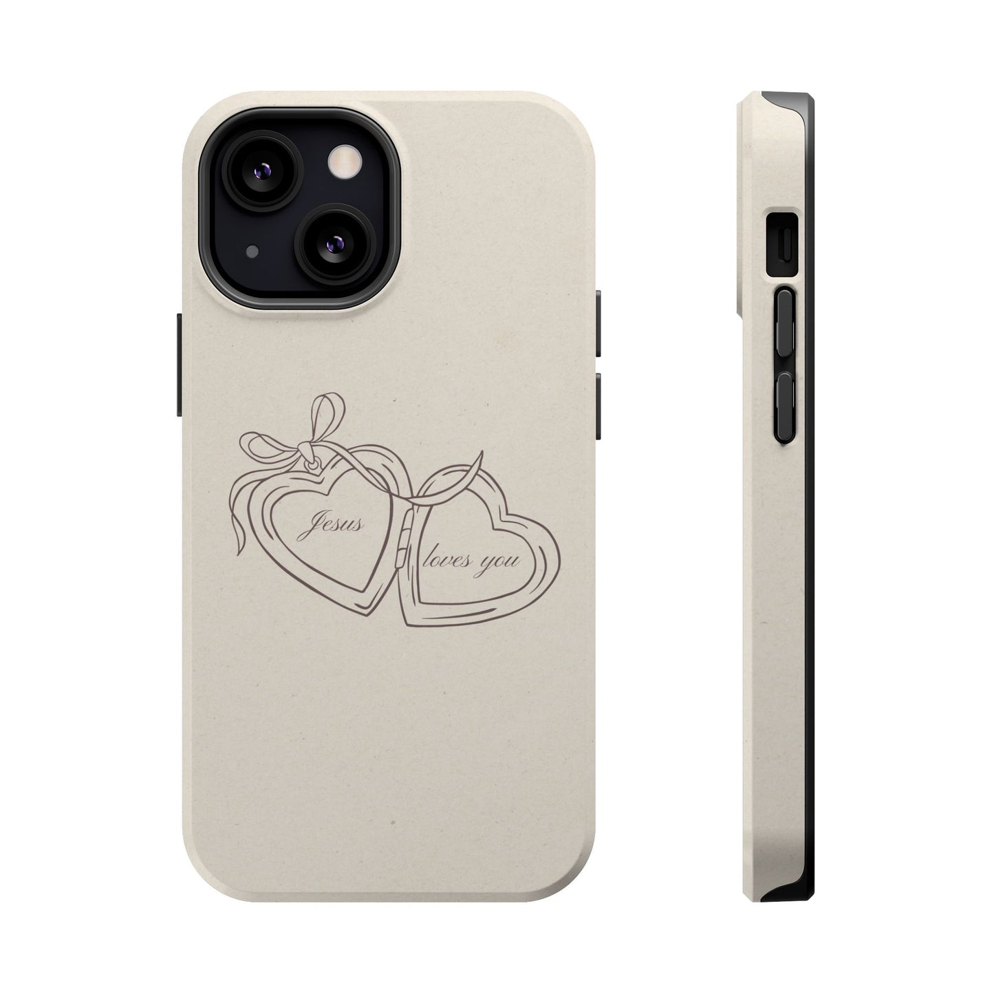 Jesus loves you Locket MagSafe Phone Case