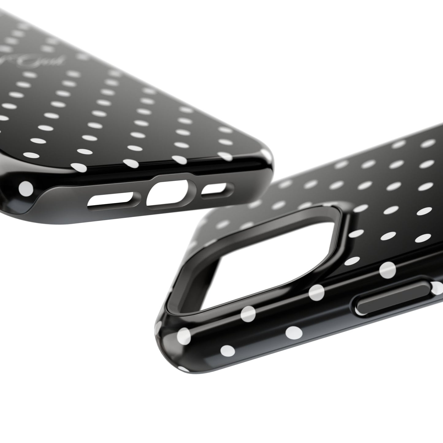 Child of God Black Polka Dot MagSafe Phone Case