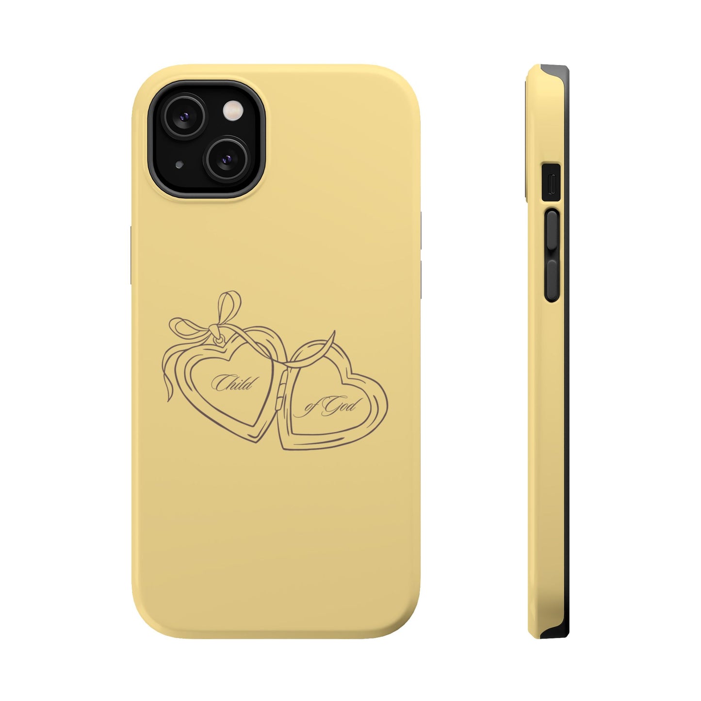 Child of God Butter Yellow Locket Phone Case MagSafe