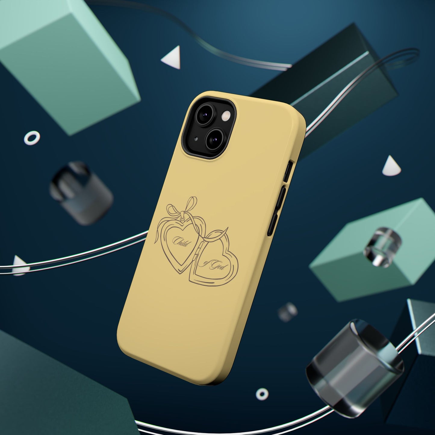 Child of God Butter Yellow Locket Phone Case MagSafe