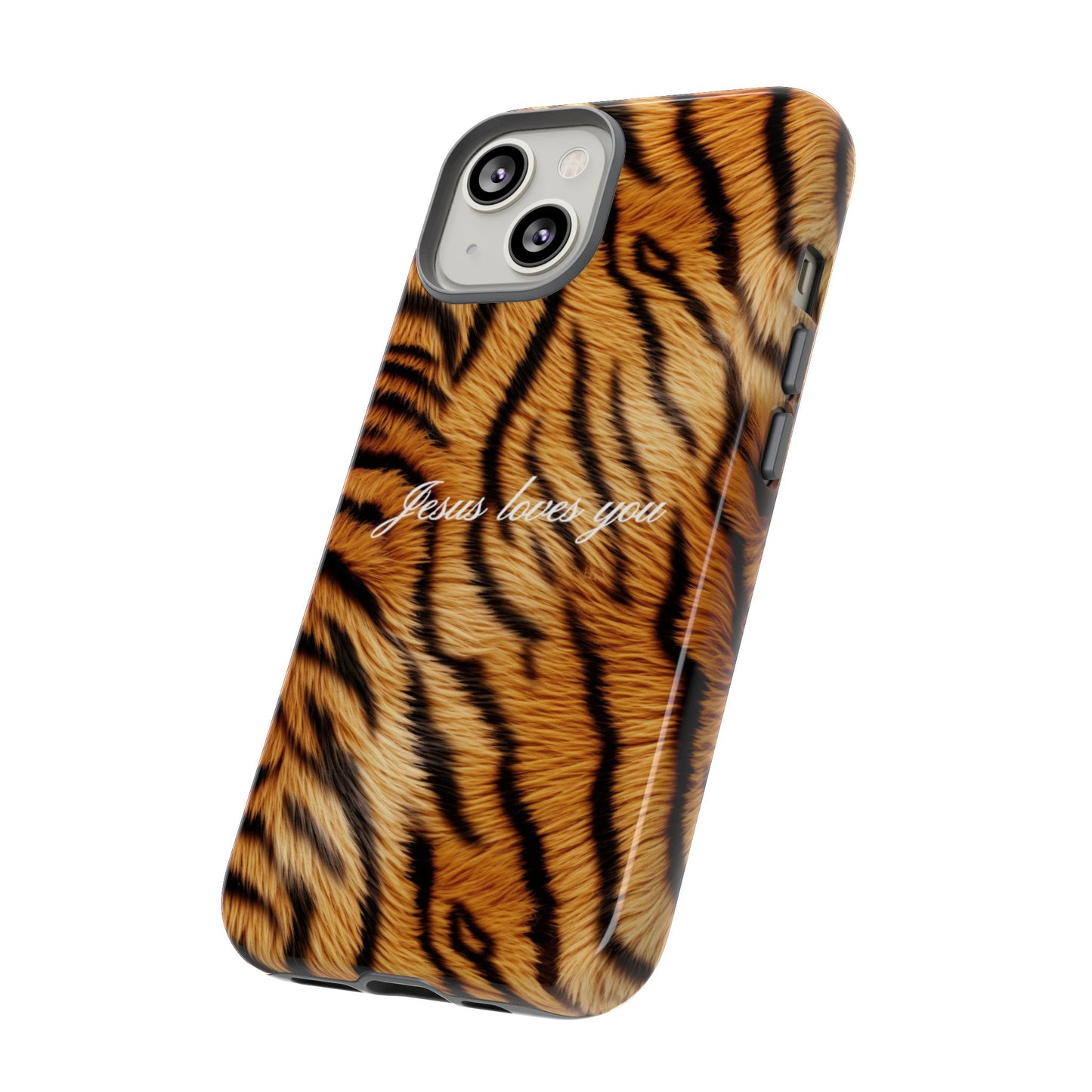 Jesus Loves You Tiger Phone Case