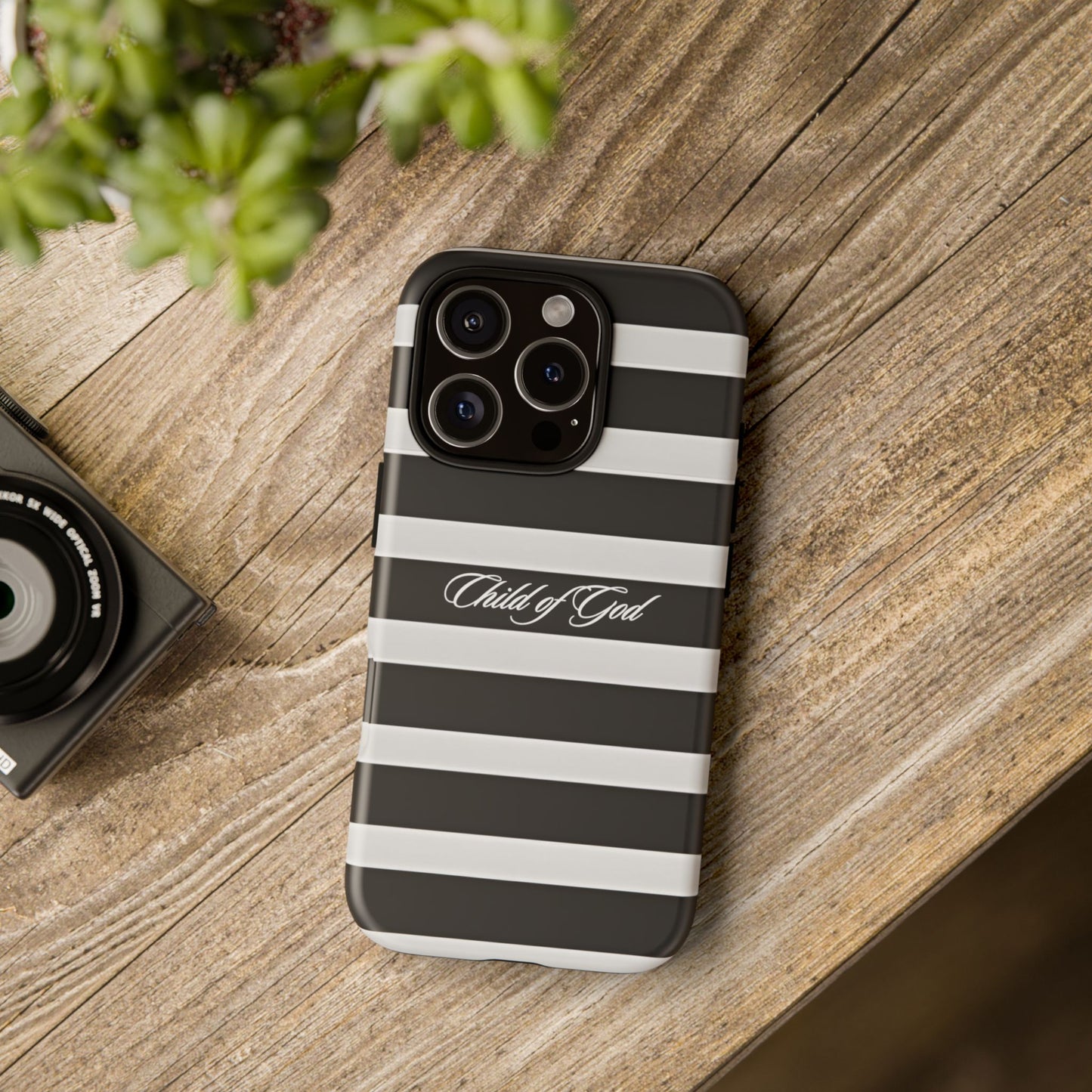 Child of God Striped Phone Case