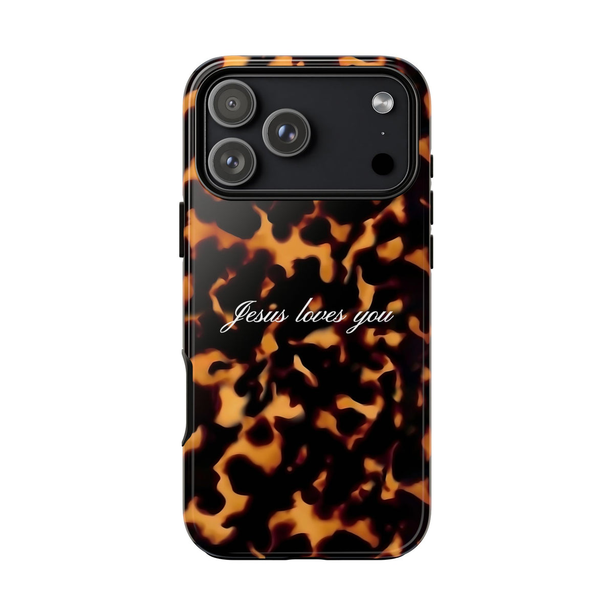 Jesus loves you Tortoise Phone Case