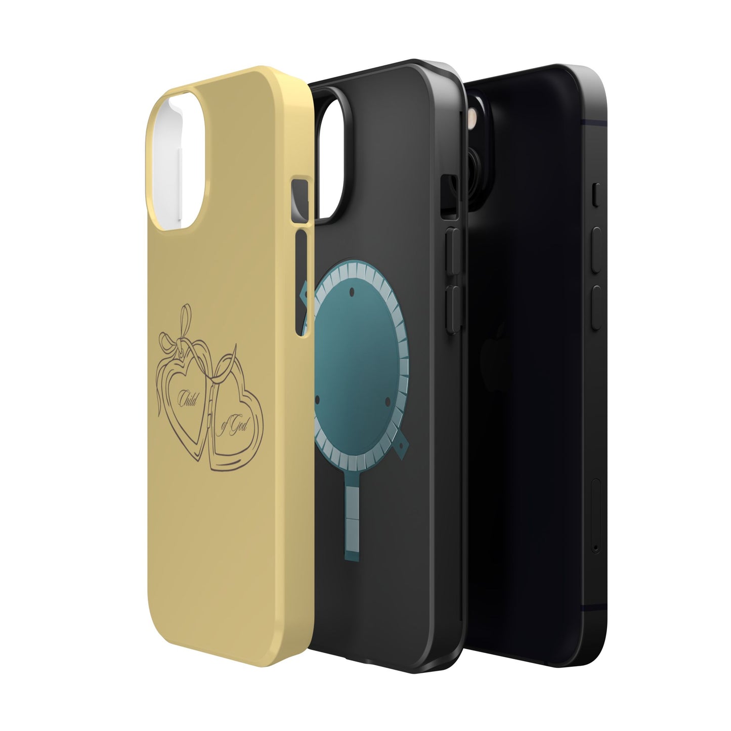Child of God Butter Yellow Locket Phone Case MagSafe