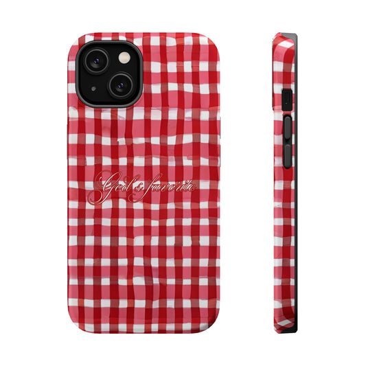 God’s favorite Gingham MagSafe Phone Case