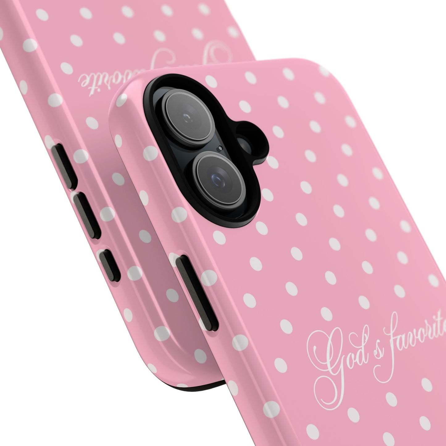 God’s favorite Pink Polka Dot Phone Case