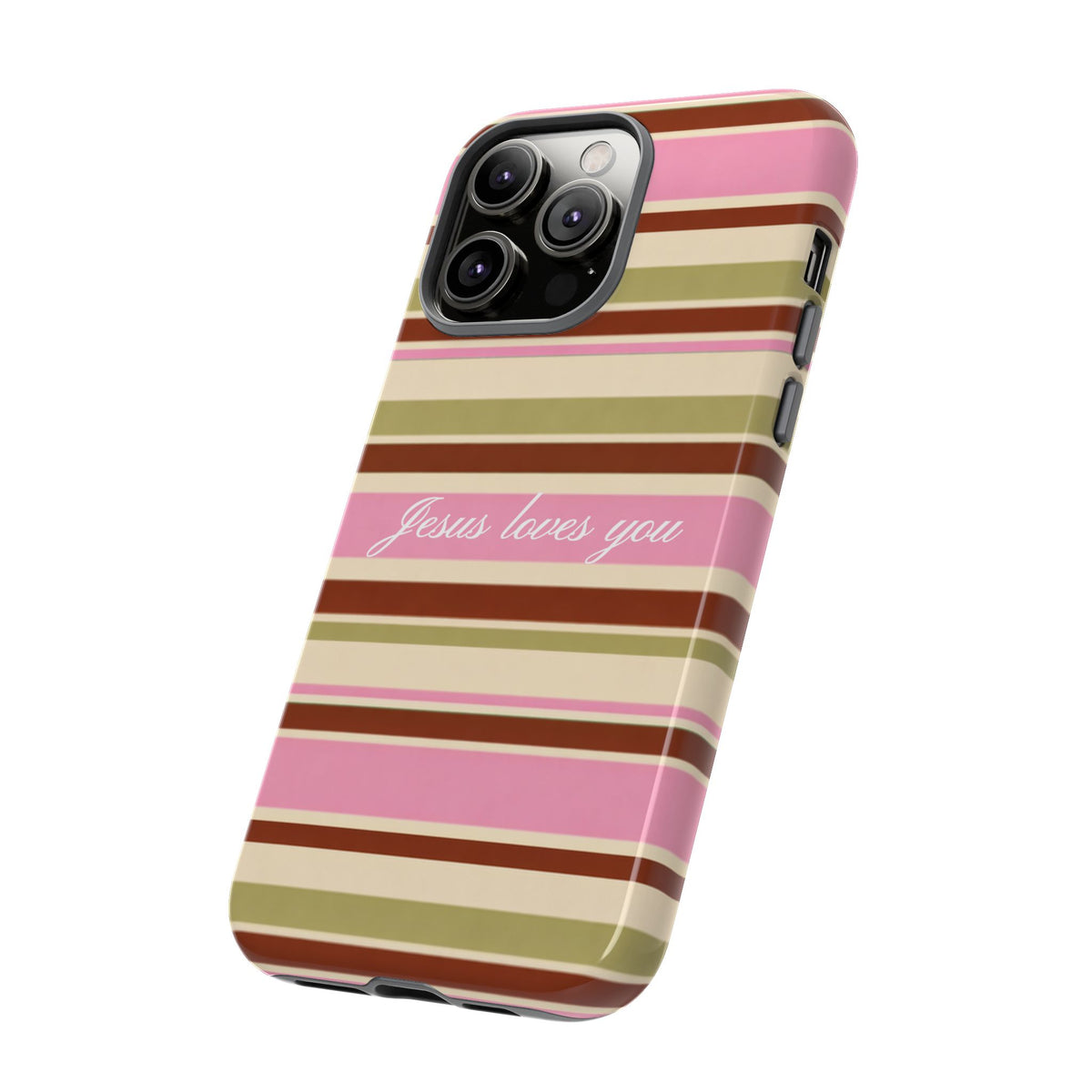 Jesus Loves You Neapolitan Phone Case