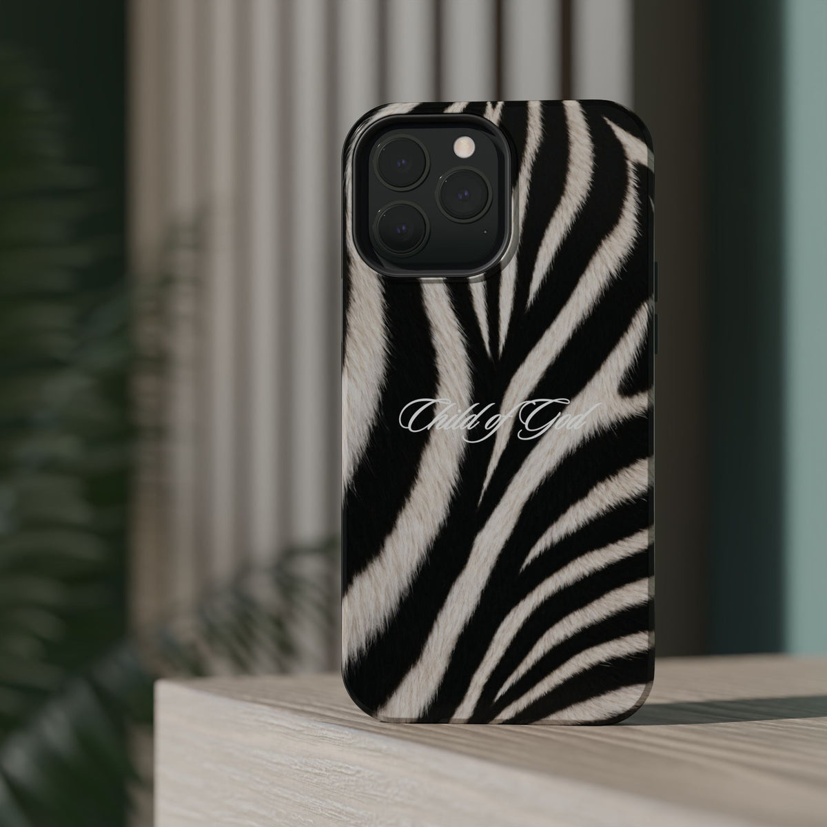 Child of God Zebra MagSafe Phone Case