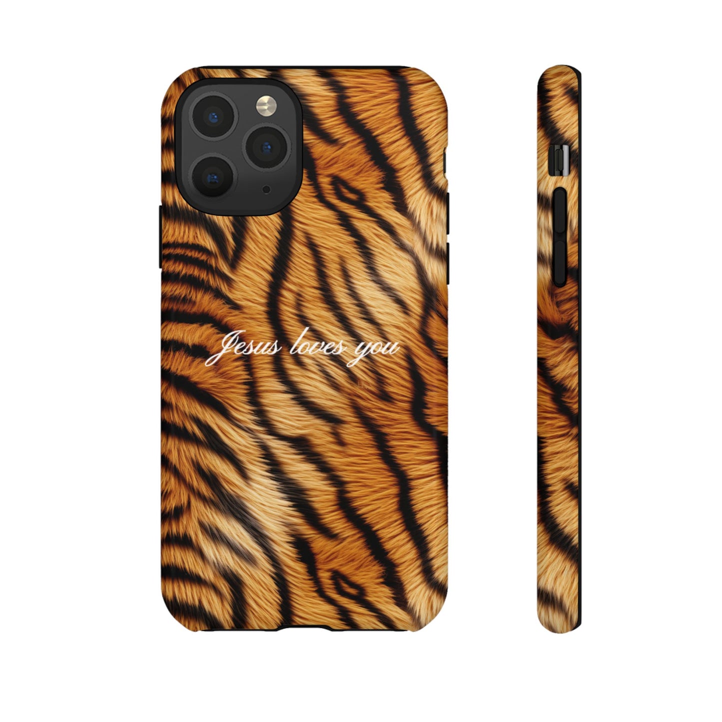 Jesus Loves You Tiger Phone Case