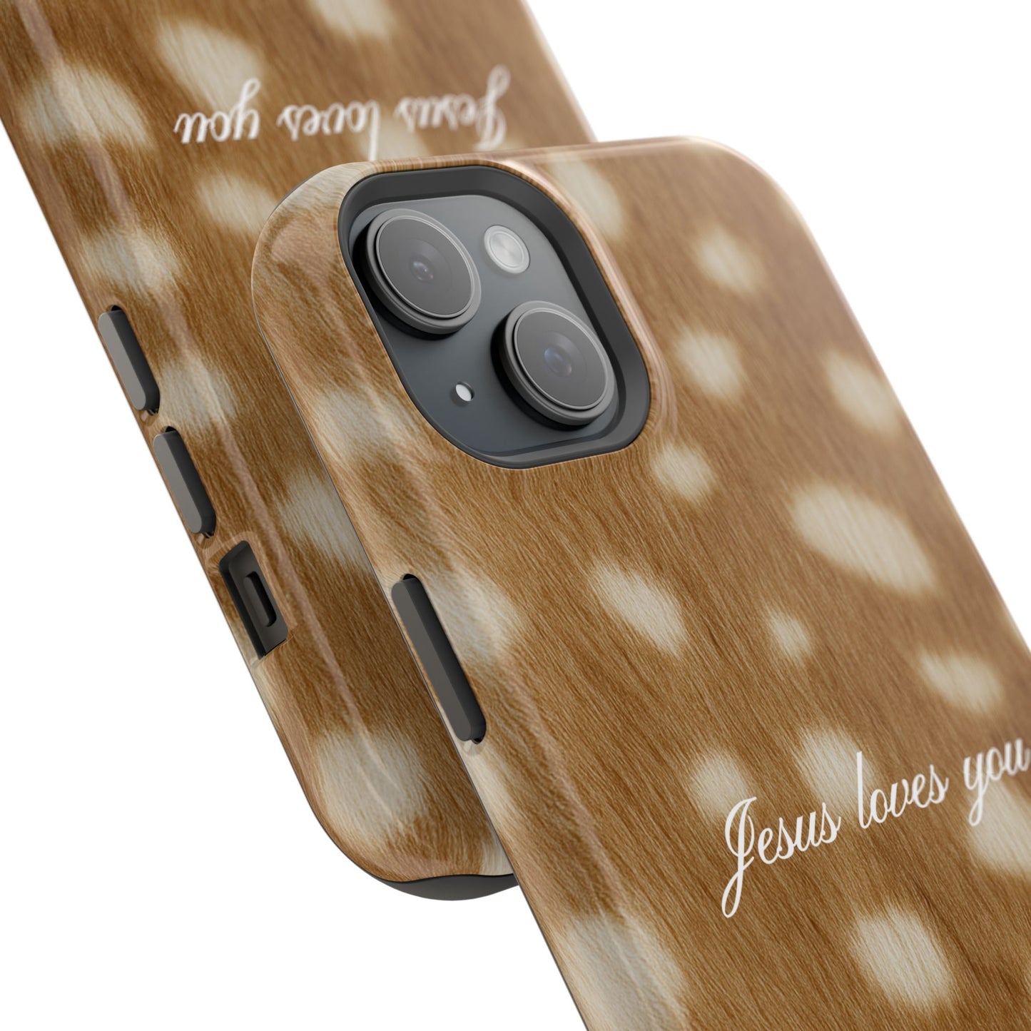 Jesus loves you Fawn MagSafe Phone Case