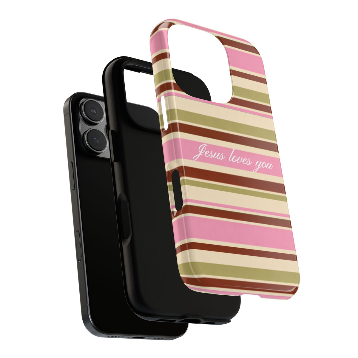 Jesus Loves You Neapolitan Phone Case