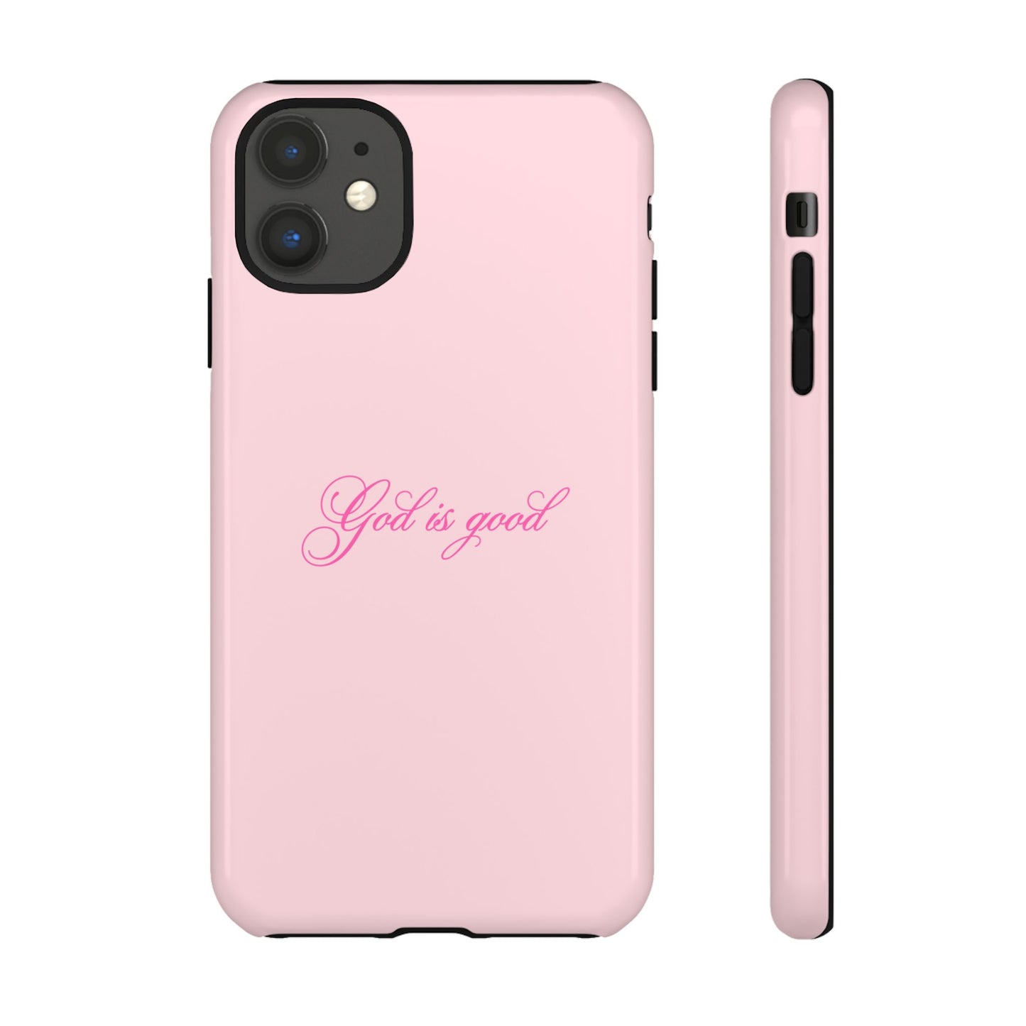 God is good Baby Pink Phone Case