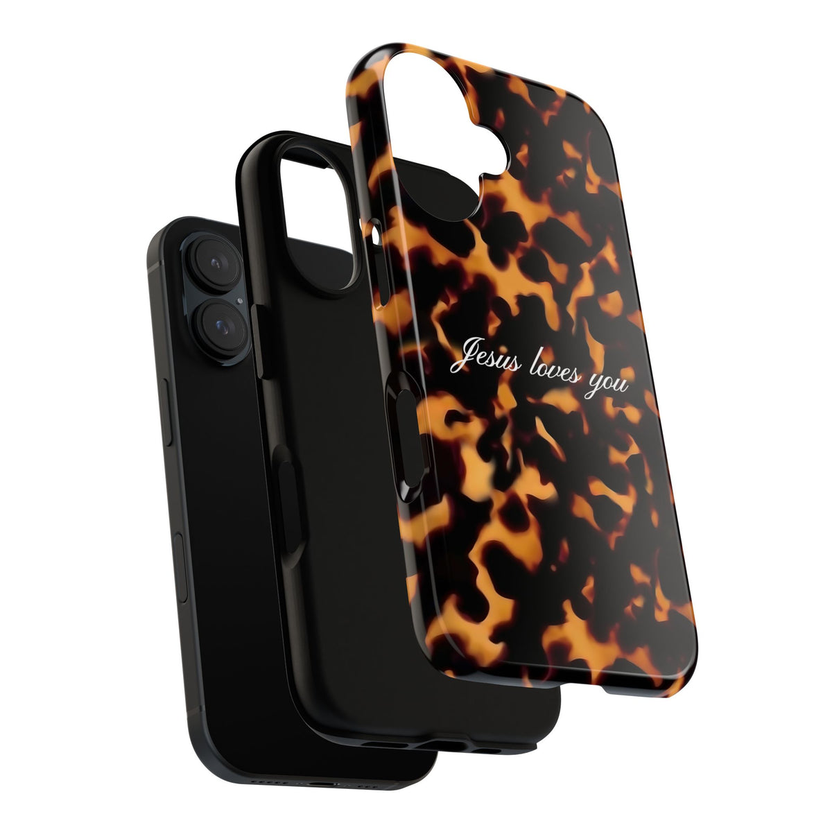 Jesus loves you Tortoise Phone Case