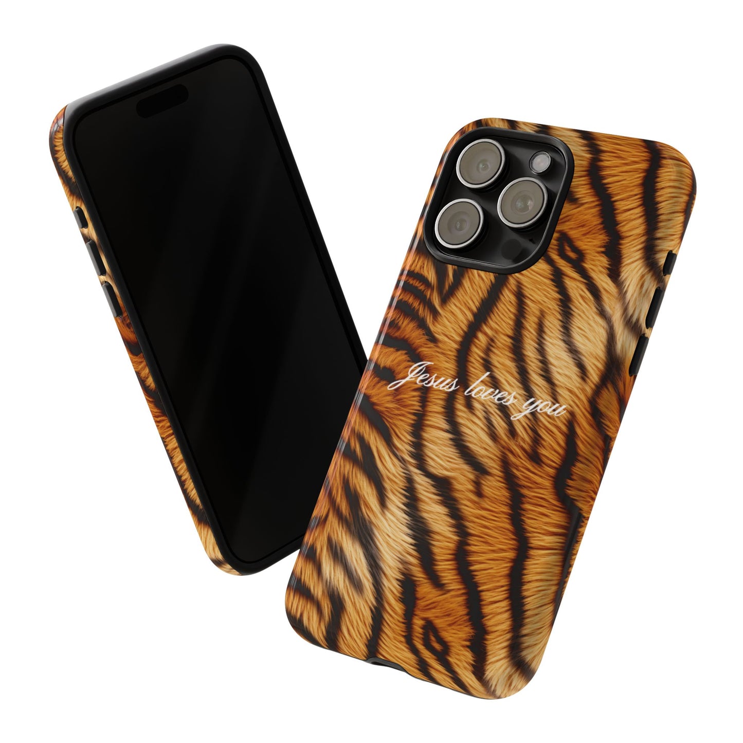 Jesus Loves You Tiger Phone Case