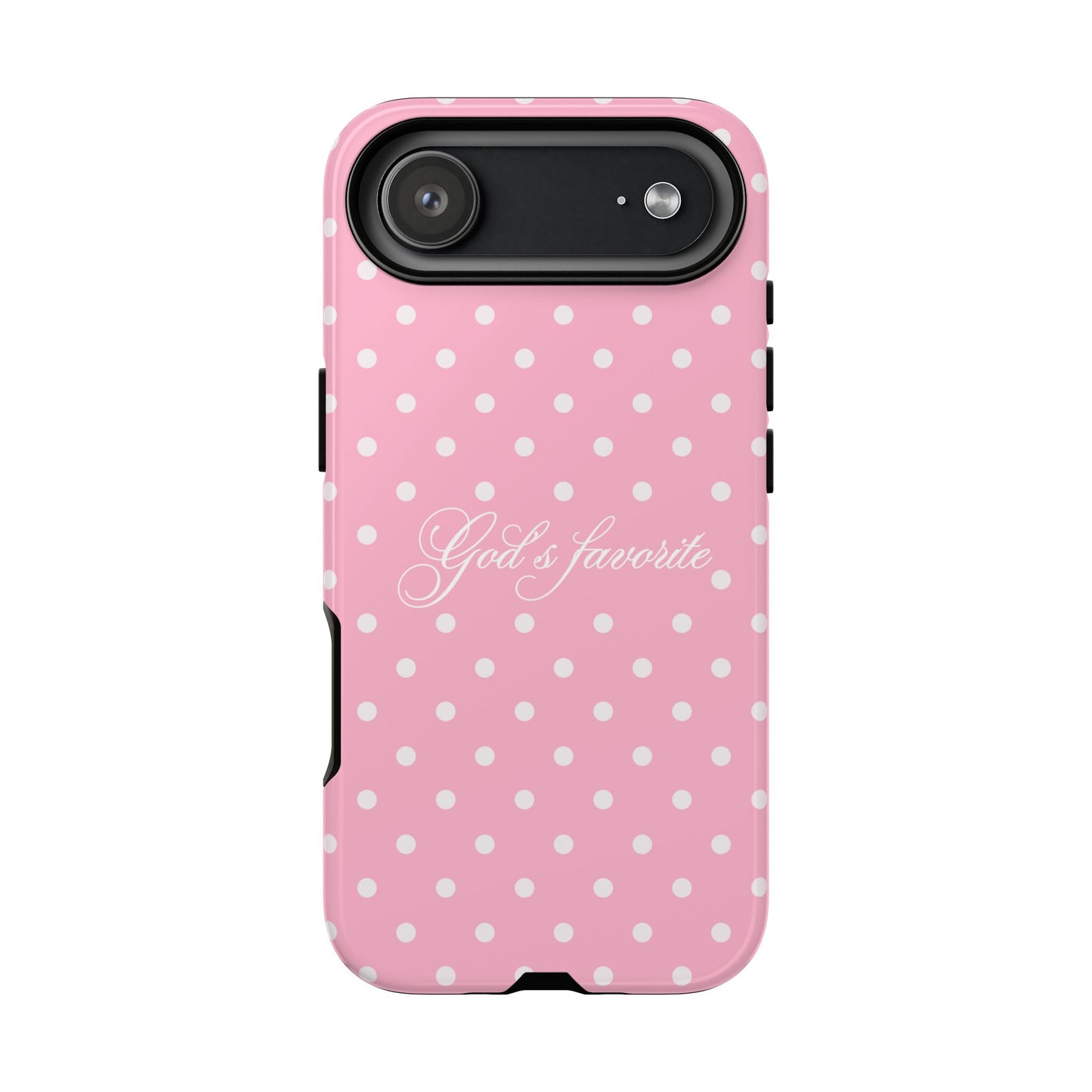 God’s favorite Pink Polka Dot Phone Case