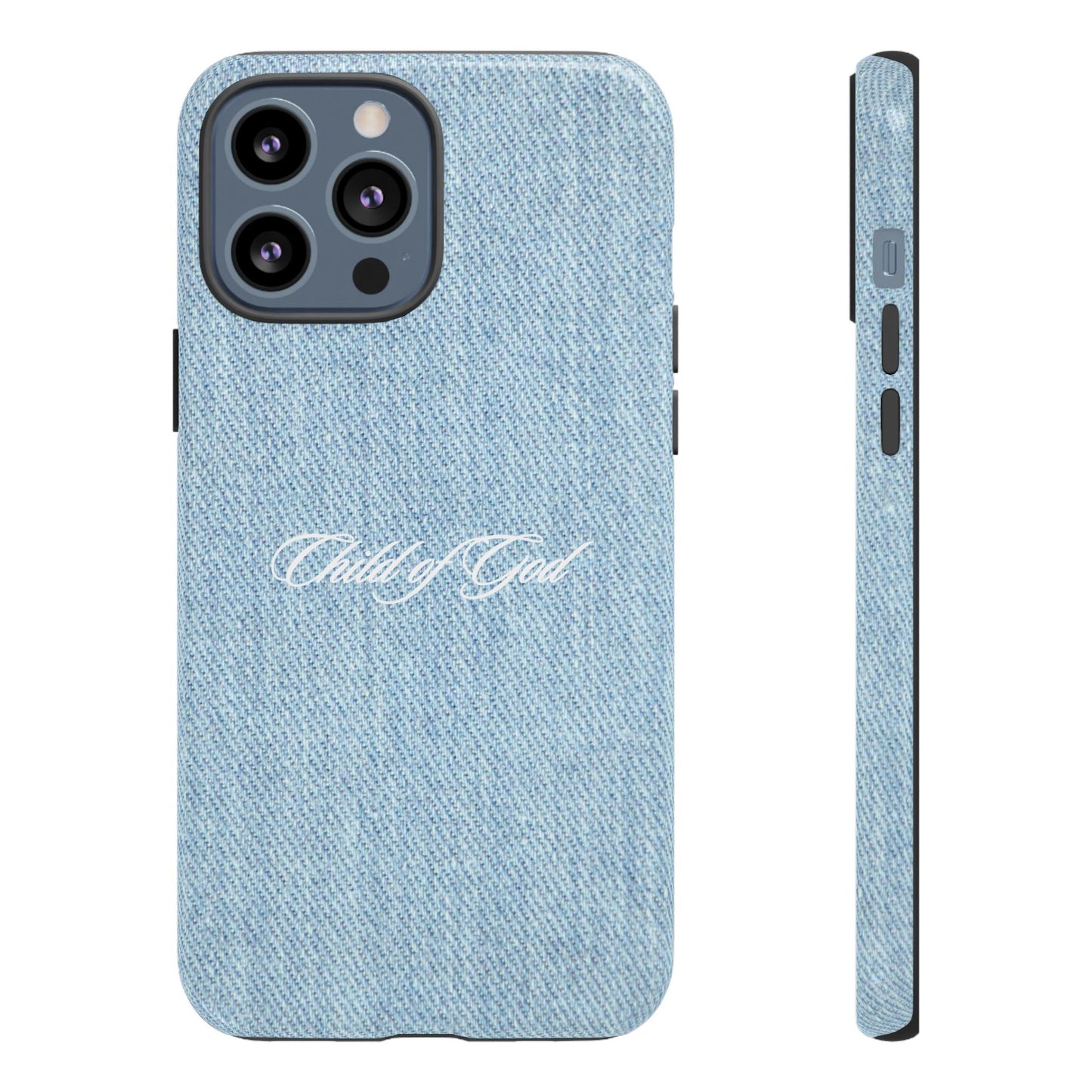 Child of God Denim Phone Case