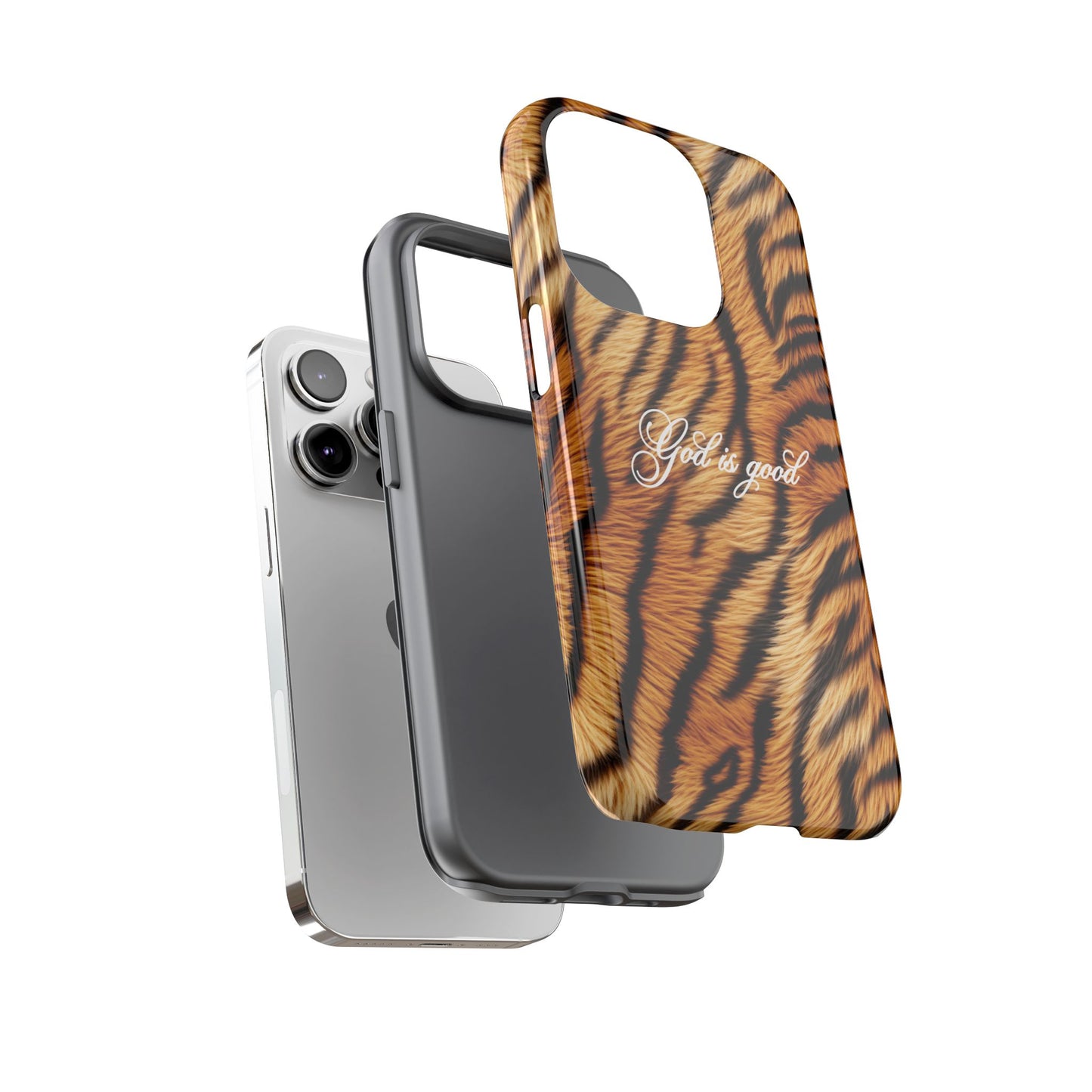 God is good Tiger Phone Case