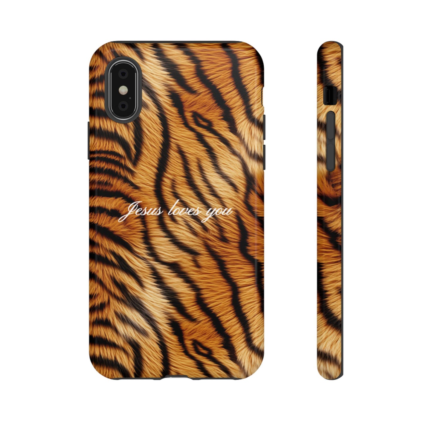 Jesus Loves You Tiger Phone Case