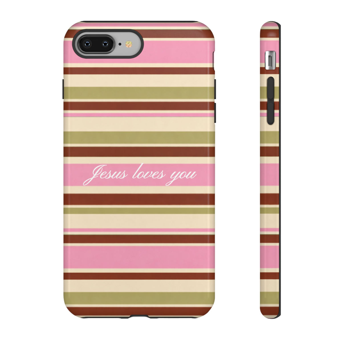 Jesus Loves You Neapolitan Phone Case