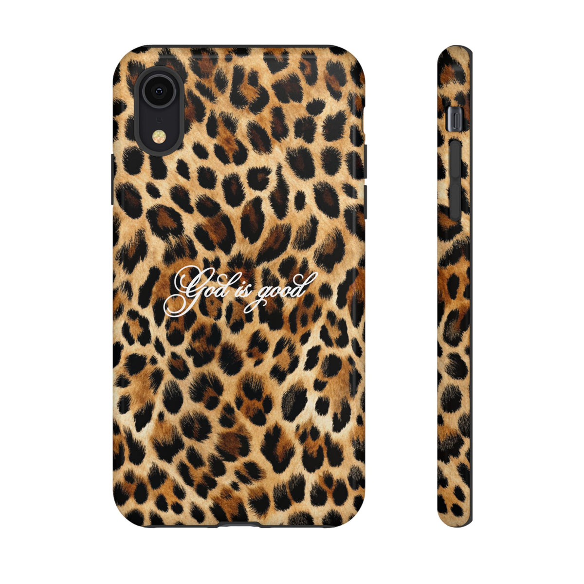 God is good Leopard Phone Case