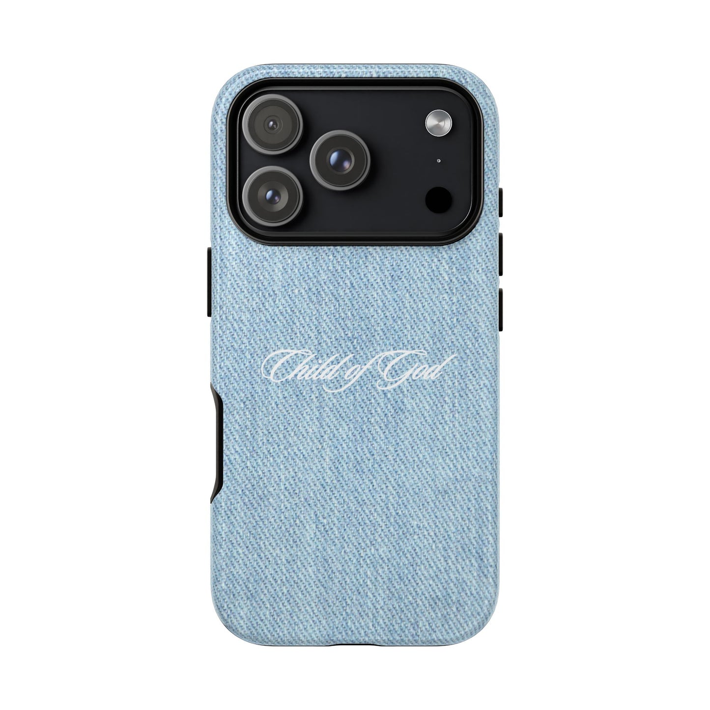 Child of God Denim Phone Case