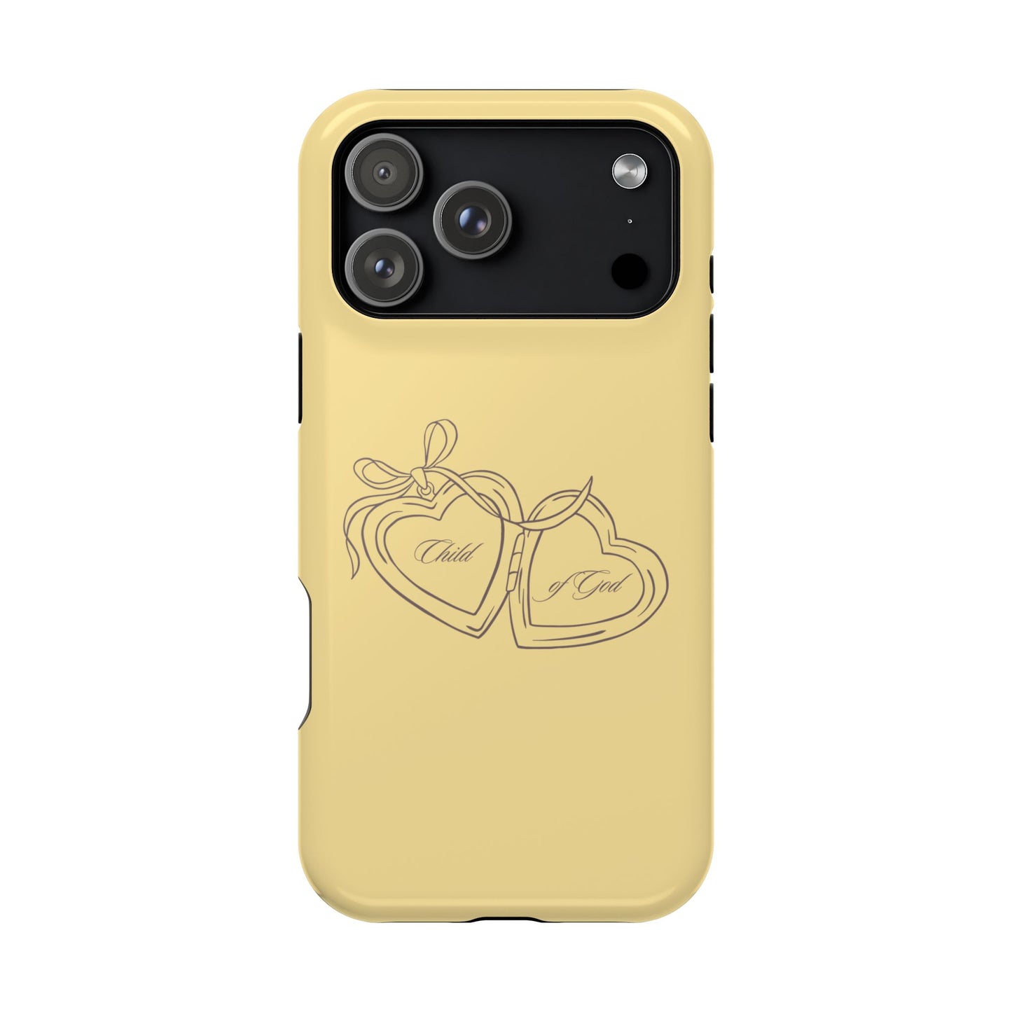 Child of God Butter Yellow Locket Phone Case MagSafe