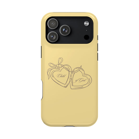 Child of God Butter Yellow Locket Phone Case MagSafe